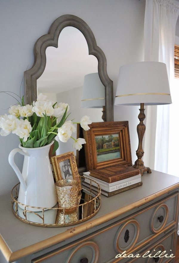 Interior Bedroom Dresser Decorating Ideas Modest On Interior