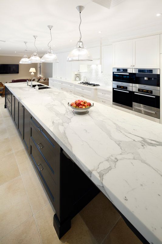 Kitchen Black Kitchen Cabinets With White Tile Countertops Creative On For 29 Quartz Ideas Pros And Cons DigsDigs 21 Black Kitchen Cabinets With White Tile Countertops