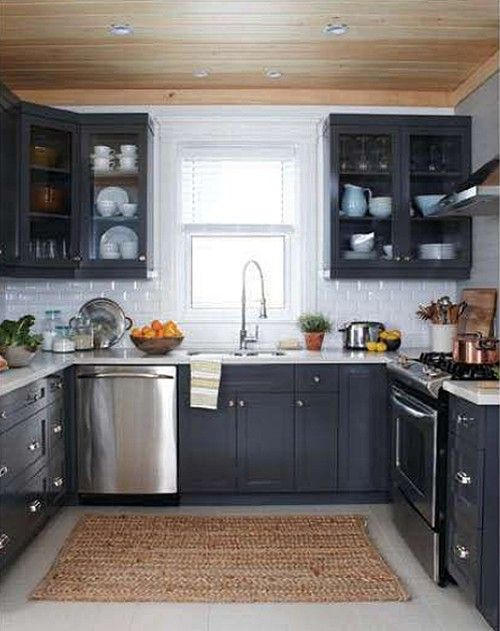 Kitchen Black Kitchen Cabinets With White Tile Countertops Fine On For 41 Best Kitchens W Dark Images Pinterest Dream 12 Black Kitchen Cabinets With White Tile Countertops