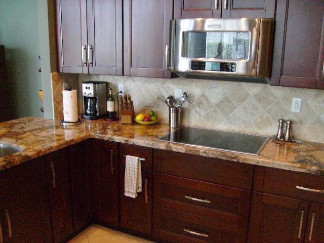 Kitchen Cherry Shaker Kitchen Cabinets Natural Cherry Shaker