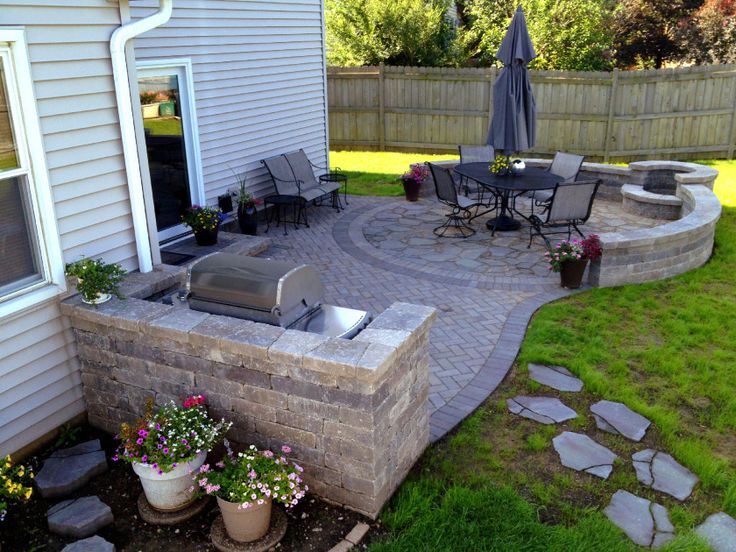 Home Patio Designs With Fire Pit Incredible On Home Intended