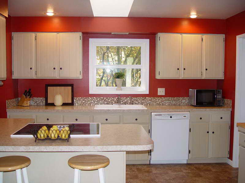 Kitchen Red Kitchen Wall Colors Plain On And Ideas Pictures Of
