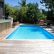 Wood Patio With Pool