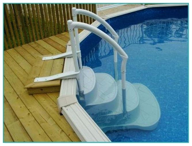 Blue Wave Simple Step 24 in Pool Step for Above Ground Pools
