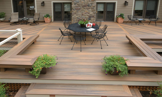 Home Backyard Decking Designs Perfect On Home Inside Photo Of