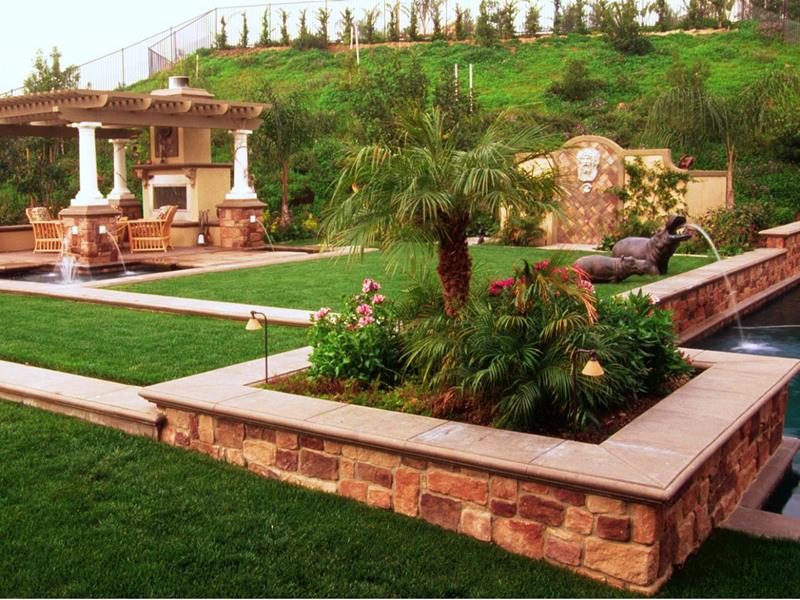 Home Backyard Landscaping Design Wonderful On Home Within Photo Of Ideas For 24 Beautiful 7 Backyard Landscaping Design