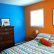 Bedroom Bedroom Colors Orange Wonderful On With Regard To Color Wall For Two 19 Bedroom Colors Orange