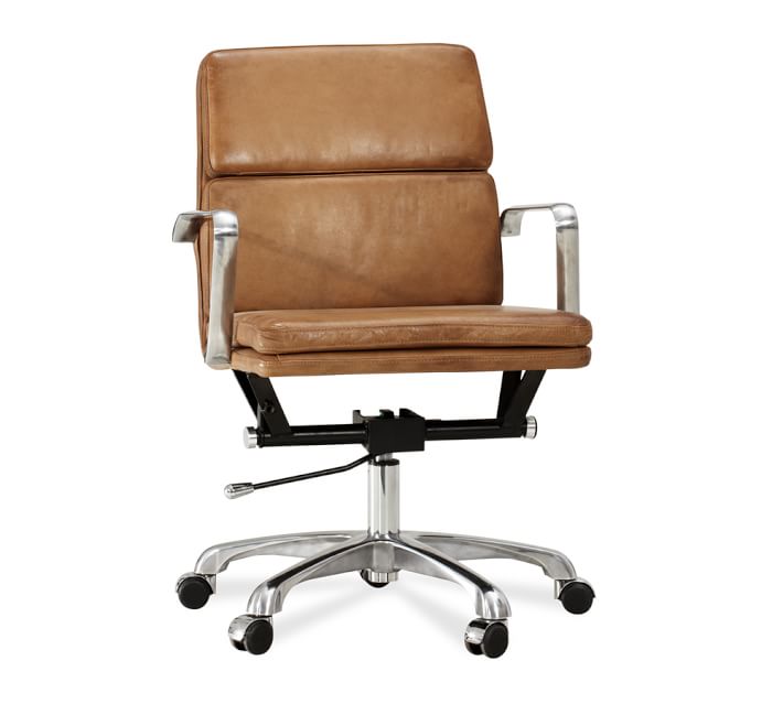 Furniture Brown Leather Office Chair Brown Leather Office Chairs