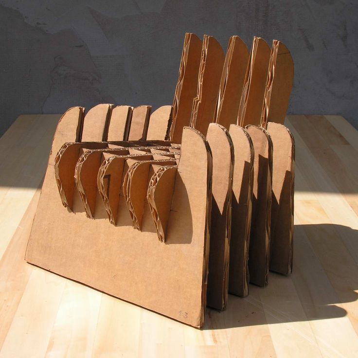 Furniture Cardboard Chair Design With Legs Cardboard With Legs