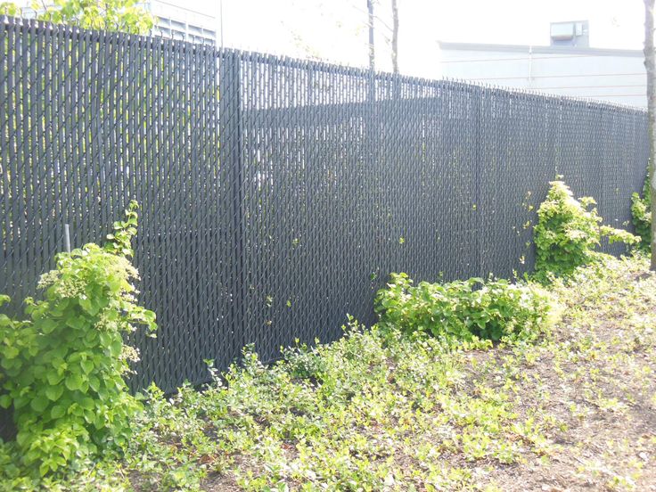 Home Chain Link Fence Slats Brown Wonderful On Home Mikes 7 Chain
