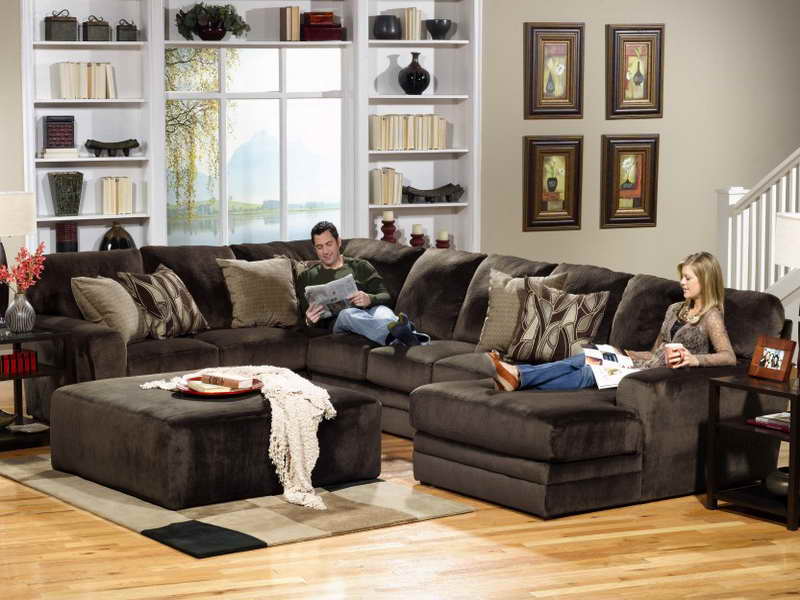 Furniture Comfortable Sectional Couches Brilliant On Furniture