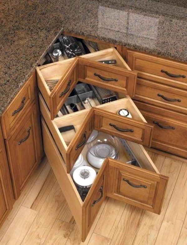Kitchen Corner Cabinet Ideas Shelf Kitchen Corner Cabinet Ideas