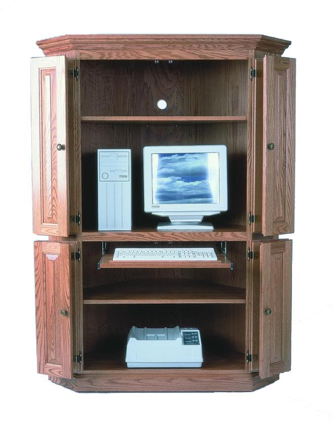Office Corner Office Armoire Stunning On Pertaining To Desk Fice S