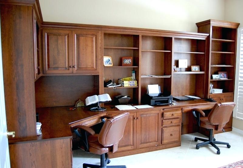 Office Custom Built Office Desk Lovely On Inside In And Cabinets