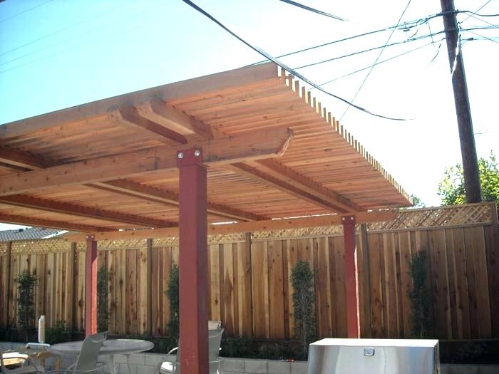 Floor Custom Wood Patio Covers Stunning On Floor Within Cover