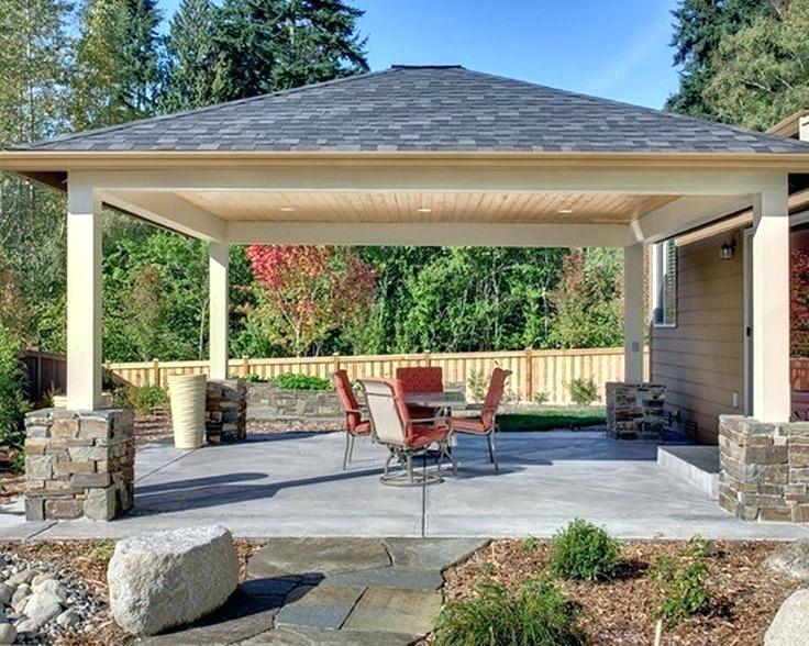 creating a covered patio