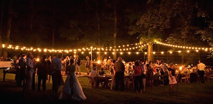 Other Diy Outdoor Wedding Lights Diy Strung Outdoor Strung Diy