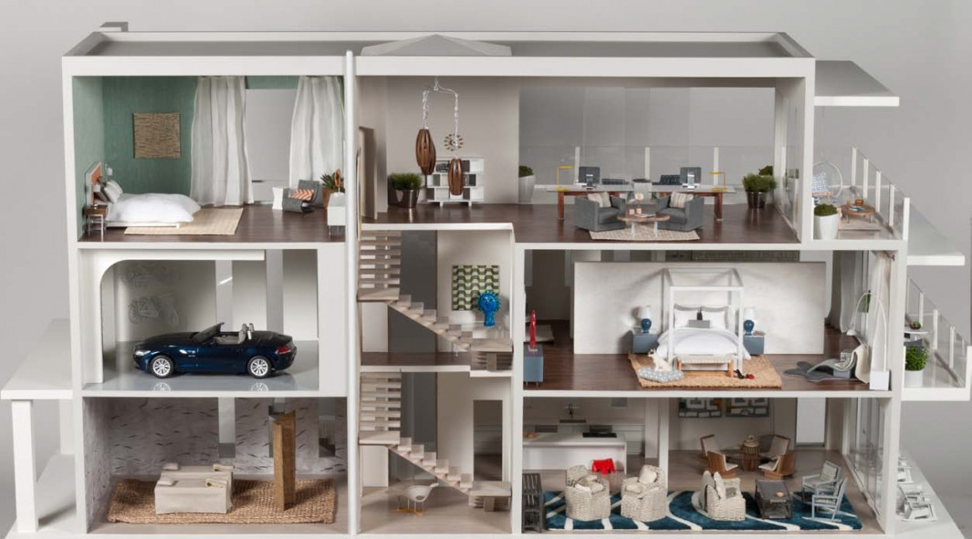 modern doll house furniture
