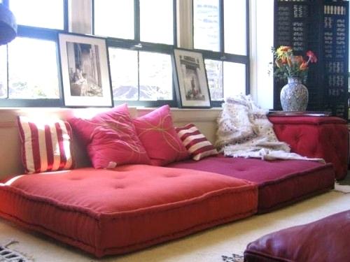 large floor cushions for seating