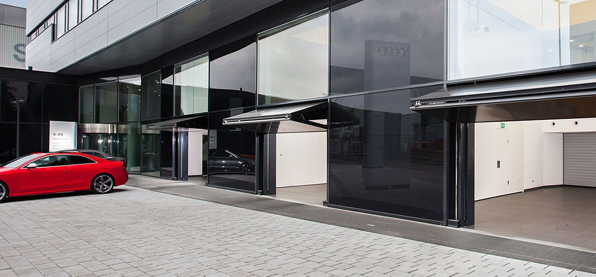 Home Folding Garage Doors Plain On Home Intended For Glass 26