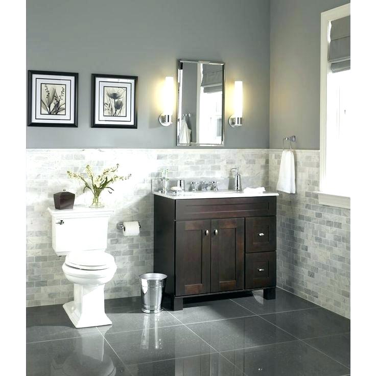 Bathroom Gray And Brown Bathroom Color Ideas Nice On With Modern