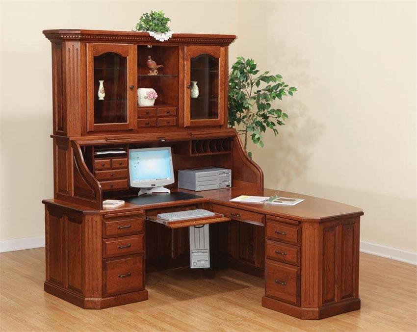 Office Home Desk Hutch Marvelous On With Regard To Wooden Office Home Desk Hutch Marvelous