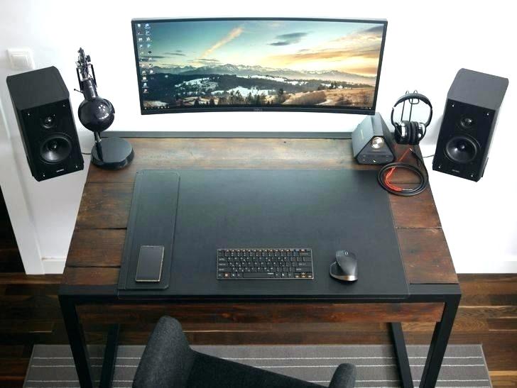 Office Impressive Office Desk Setup Nice On In Pc Interior Design
