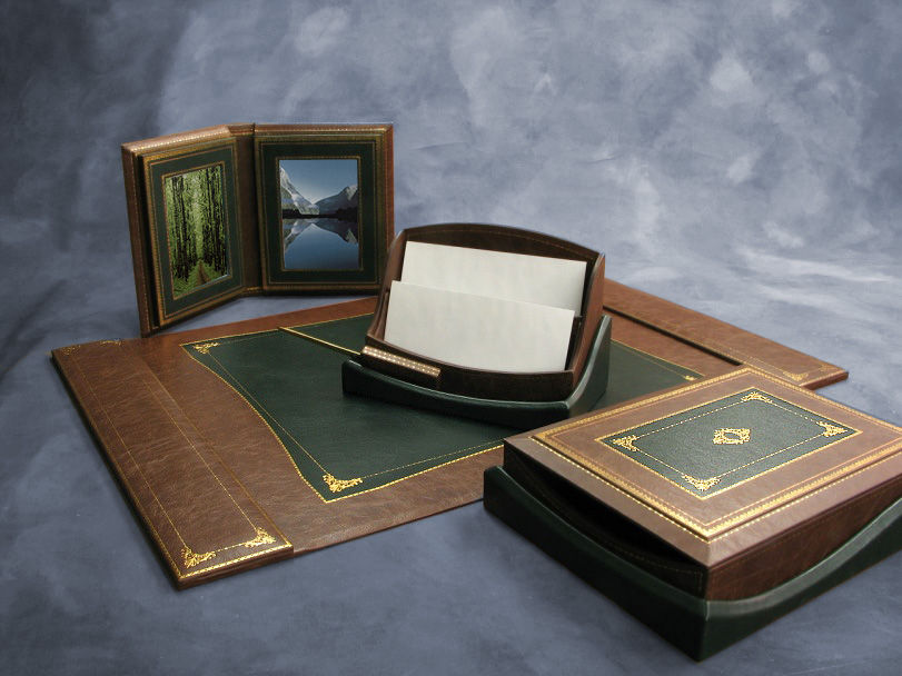 Office Items For Office Desk Modest On Intended Leather