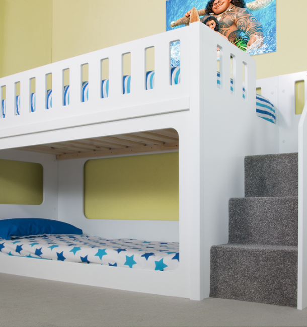 childrens bunk beds with stairs