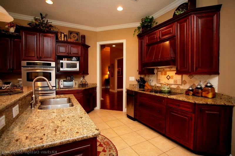 Kitchen Kitchen Wall Colors With Dark Cabinets Wonderful On Regard