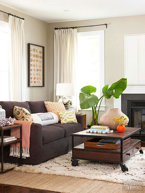 Living Room Living Room Ideas Brown Sofa Brown Sofa Decorating