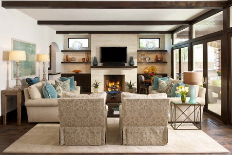 Featured image of post Living Room Layout Ideas With Fireplace And Tv - I much prefer sitting on an armchair than a loveseat.