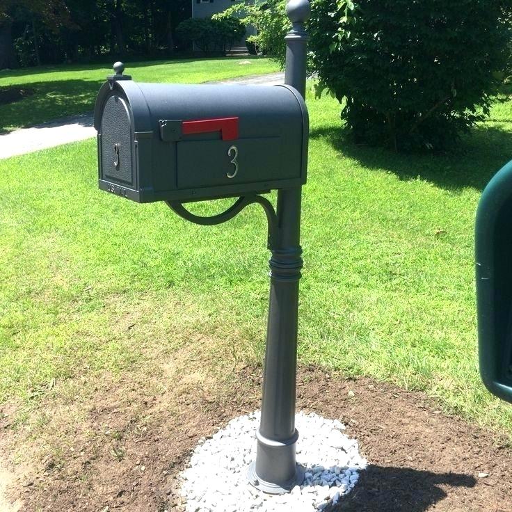 Other Metal Mailbox Post Interesting On Other Inside Mailboxes And