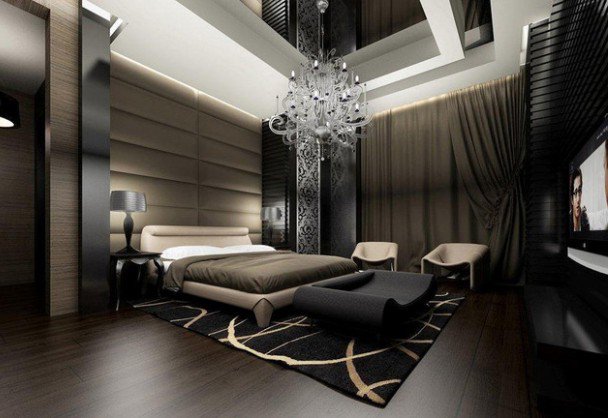 Bedroom Modern Luxurious Master Bedroom On Regarding Luxury