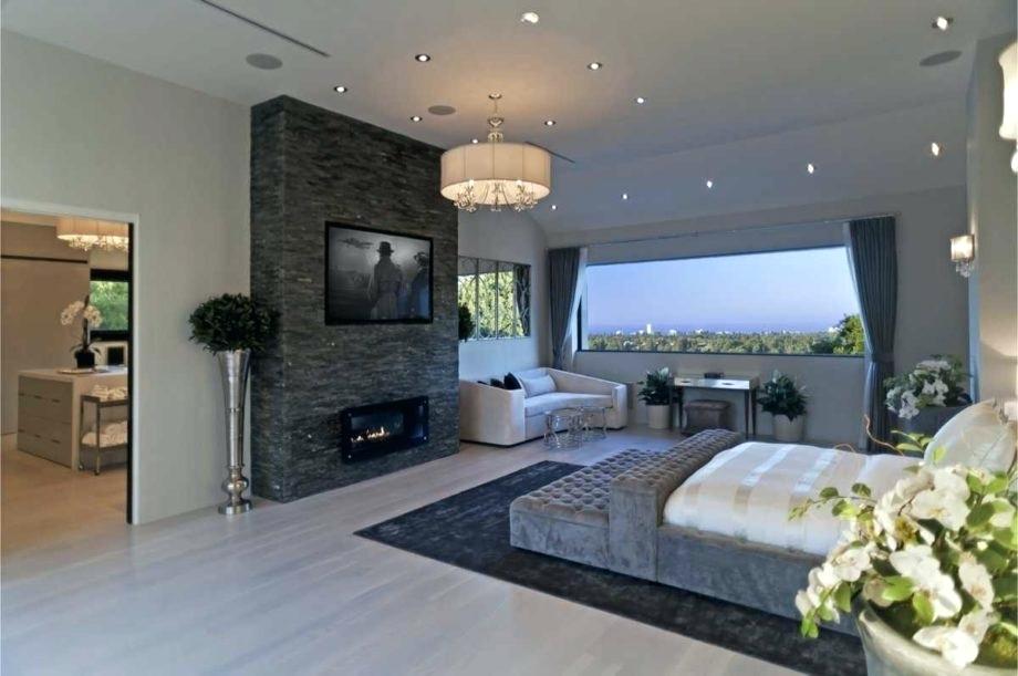 Bedroom Modern Mansion Master Bedroom With Tv Tv Mansion