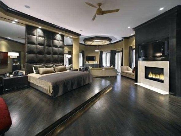 Bedroom Modern Mansion Master Bedroom With Tv Tv Mansion