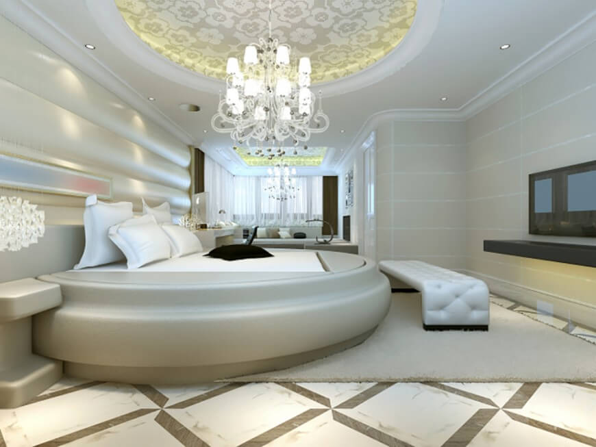 Bedroom Modern Mansion Master Bedroom With Tv Tv Mansion