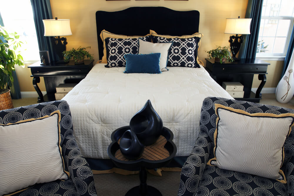 Furniture Navy Blue Bedroom Furniture Delightful On Intended