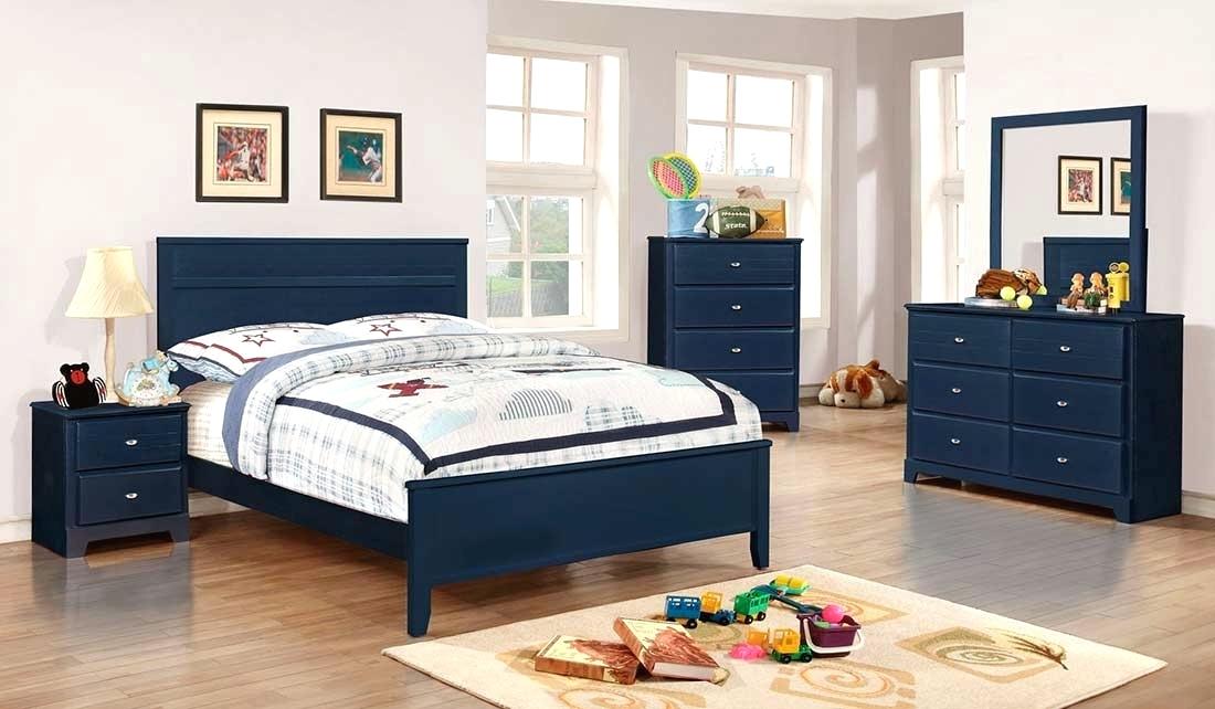 navy blue kids bed