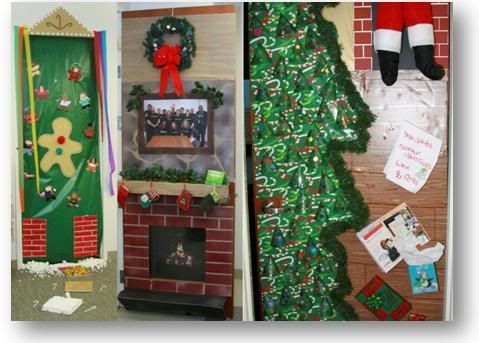Office Office Door Christmas Decorations Delightful On Within For