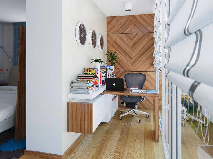 Office Office In Small Space Stunning On Within Home Wearemodels