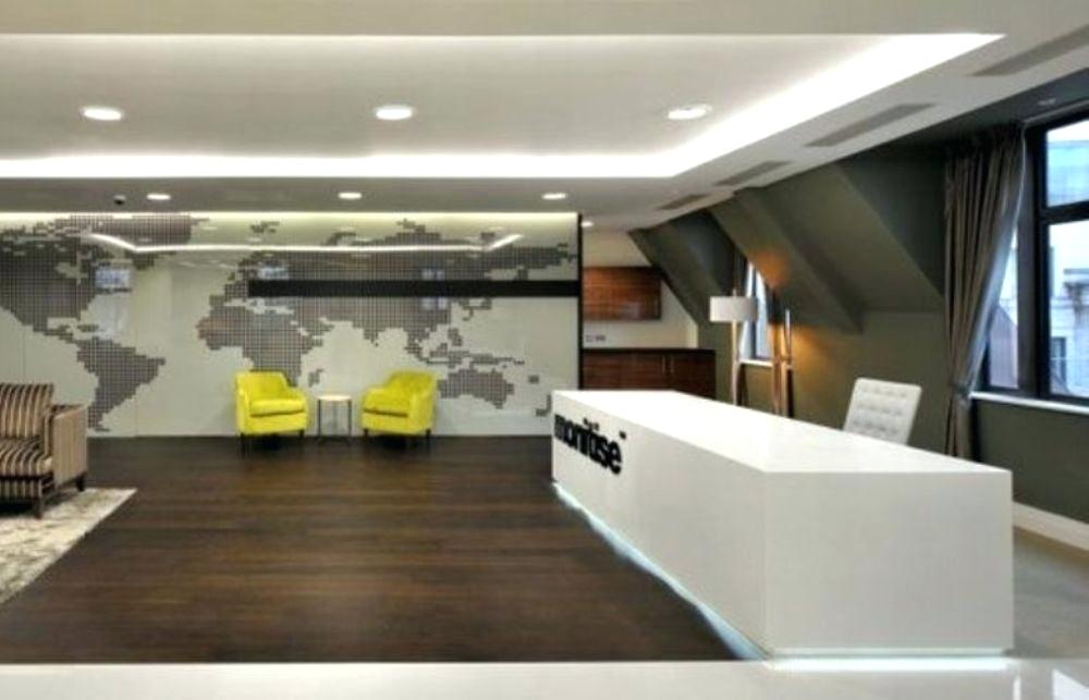 Office Office Reception Decor Remarkable On For Modern Desk Best