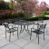 Outdoor Metal Table Set Stylish On Home Intended For Patio Furniture Designs 1