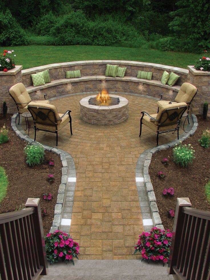 Office Patio Ideas With Fire Pit Fresh On Office And Best Outdoor