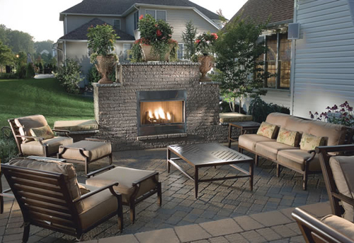 Home Patio Ideas With Fireplace Patio With Fireplace Design Ideas