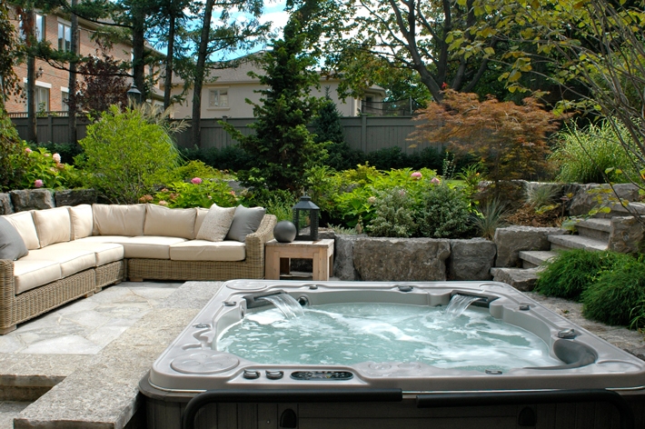 Other Patio Ideas With Hot Tub Innovative On Other For Chic