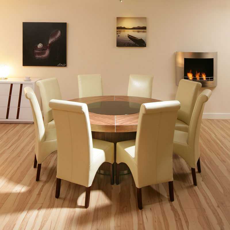 Interior Round Dining Table For 8 Round Dining Table For 8 Dimensions