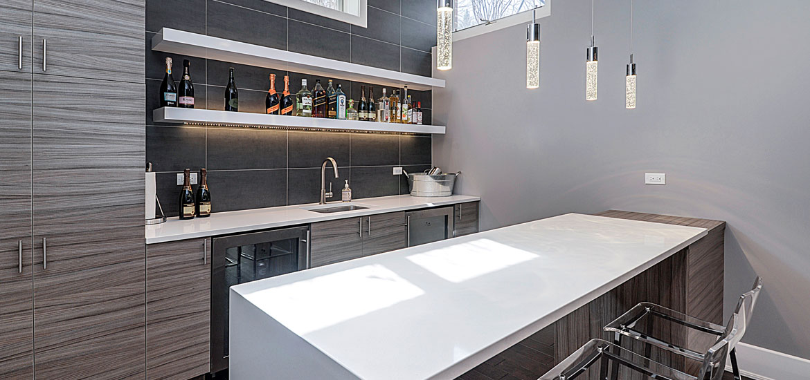 Interior Simple Basement Wet Bar Modest On Interior Pertaining To