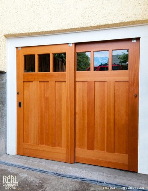 Home Sliding Garage Doors Stunning On Home Intended For Side