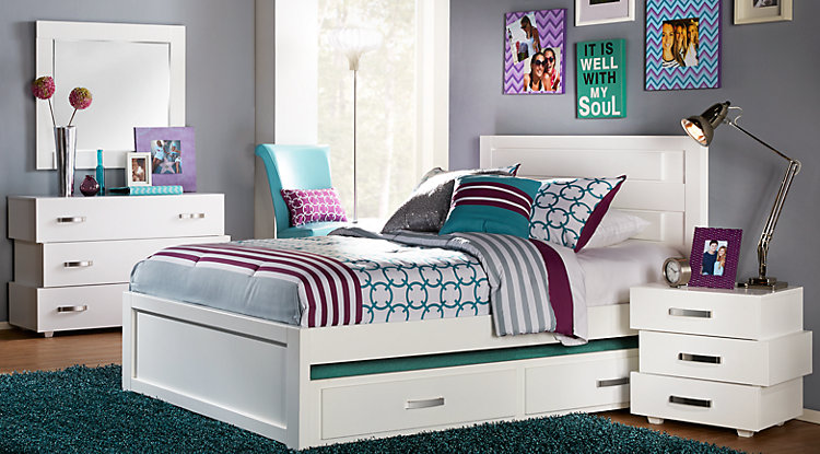 rooms to go teenage bedroom set